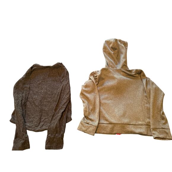 GUC Lot of 2 Nike Kid's Shirt/Hoodie Jacket Size Small/6X - Picture 2 of 5